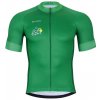 BONAVELO Cyklistický dres s krátkym rukávom - TOUR DE FRANCE 2025 - zelená 3XL