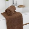 Matějovský Sophia Choco - bavlnené uteráky, osušky tmavohnedá Egyptská bavlna 50x100 cm