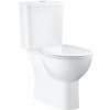 Grohe Bau Ceramic - WC kombi súprava s nádržkou a doskou softclose, rimless, alpská biela 39346000