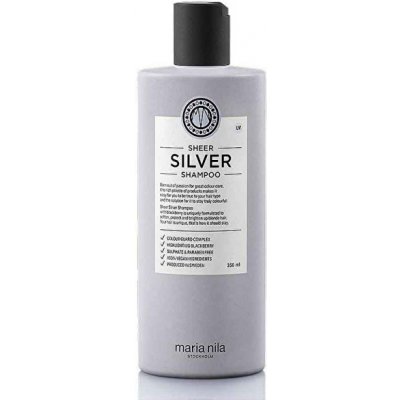 Maria Nila Šampon neutralizující žluté tóny vlasů Sheer Silver (Shampoo) Objem: 350 ml