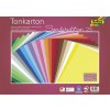 Folia Dekoračný kartón, 2 stranný, 50x70 cm, 220 g, 25 listov, FOLIA, rôzne farby