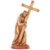 Figúrka Ježiša s krížom z polyrezínu 31,5 cm