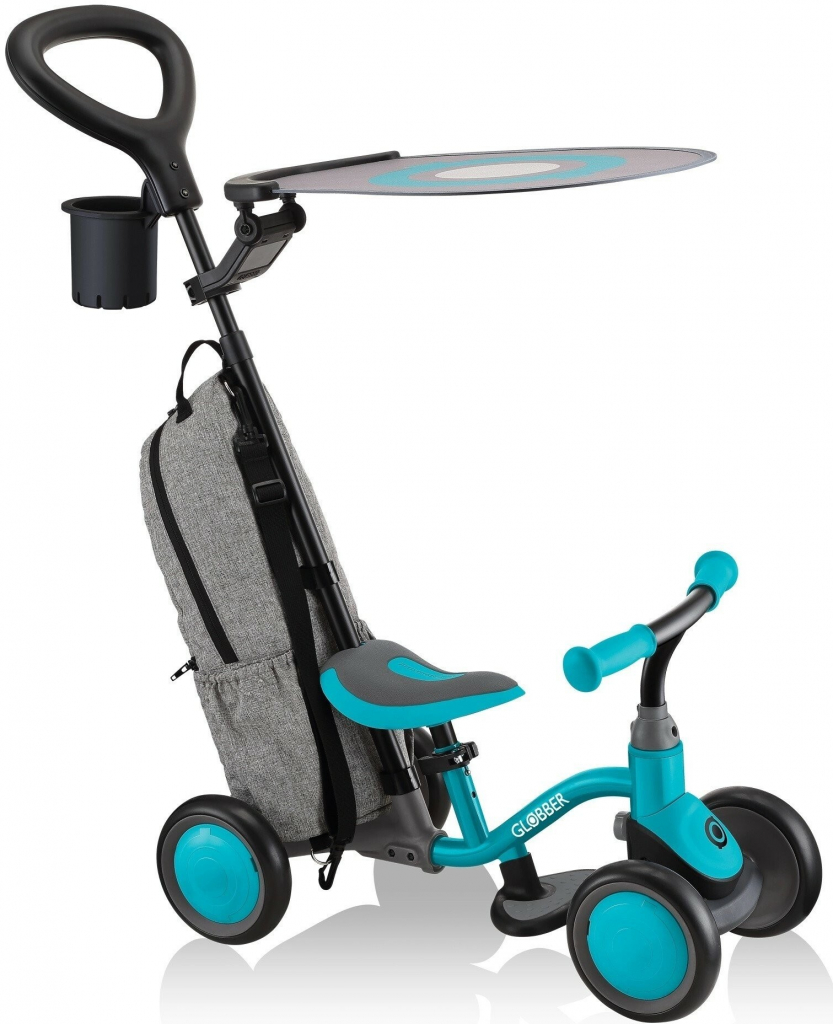 Globber 3v1 Deluxe Learning Bike 3in1 Deluxe -Teal