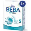 BEBA OPTIPRO 5 Mliečna výživa pre malé deti od ukončeného 24. mesiaca 500 g - balenie 3 ks