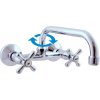 Drezová batéria RAV Slezák MORAVA s otočným ramienkom 150 mm chróm MK102.5/27