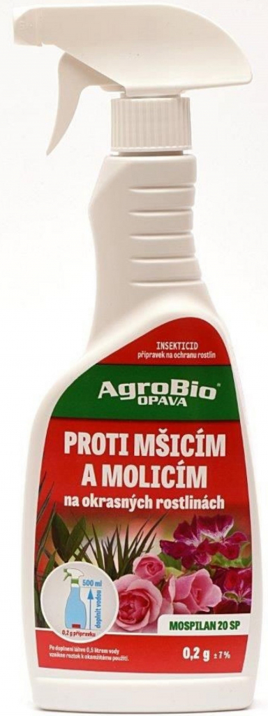 AgroBio Agro Mospilan 20SP insekticíd na ochranu rastlín proti mšiciam a moliciam 500 ml