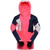 Alpine Pro Dearo Detská lyžiarska bunda s Ptx membránou KJCD343 ružová 164-170