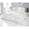 Kvalitex Bavlnené obliečky DELUX DUO modré 220x200, 2x70x90 cm