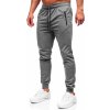 Antracitové pánske cargo jogger nohavice Bolf JX5001
