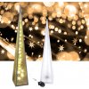Pyramída LED rotujúce hviezdy 16*16*90 cm