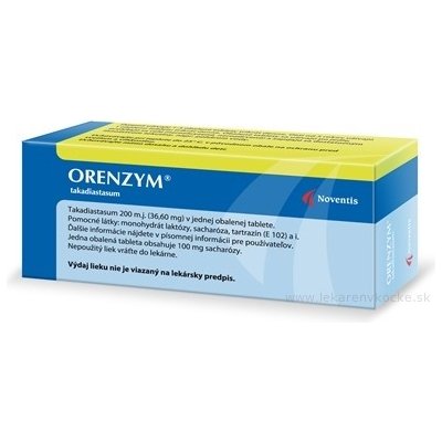 Orenzym tbl.obd.50 x 36,60 mg