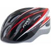 FORCE HAL prilba na bicykel, čierno-červeno-biela XS-S