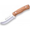 Vega JOKER CO64 ARRUI vonkajší nôž 9 cm, olivové drevo, kožené puzdro