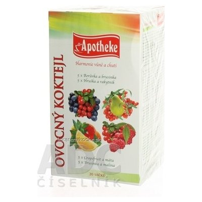 APOTHEKE PREMIER SELECTION ČAJ OVOCNÝ KOKTEJL 20x2 g (40 g)