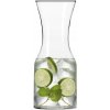 Krosno Sklenená karafa na vodu a víno 900 ml – elegantný tvar