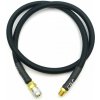 EPeS EPeS HPA hadica S&F s opletom, 100 cm, QD Foster + 1/8 NPT - Čierna
