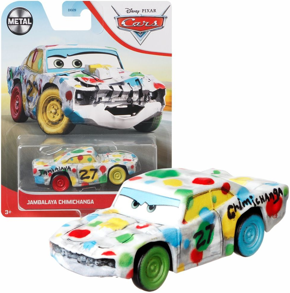 Mattel Cars 3 Autíčko JAMBALAYA CHIMICHANGA GXG41/DXV29