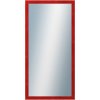 DANTIK - Zrkadlo v rámu, rozmer s rámom 60x120 cm z lišty RETRO červená (2534)