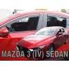 Deflektory na Mazda 3 Sedan od 2019 (+zadné)