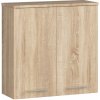 Kúpeľňová skrinka W 60 cm FIN 2D sonoma