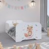 Nádherná detská postieľka s rozkošnou líškou 140 x 70 cm