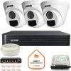 Základná súprava pre IP dohľad BCS 3x BCS-B-EIP15FR3(2.0) kamera DVR s 1TB HDD