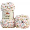 Himalaya příze Dolphin Baby Colors_80413 bílá, růžová, hnědá, modrošedá