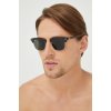 Okuliare Ray-Ban CLUBMASTER pánske, hnedá farba, 0RB3016 0RB3016.W0366 49