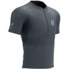 Compressport Trail Half Zip Fitted SS Top magnet white