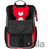 Baagl aktovka ZIPPY TERIBEAR čierna červená