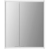 SAPHO BATU galerka 60x71x15 cm, 2x LED osvětlení, bílá 1141120