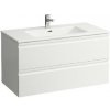 Laufen Pro S - Skrinka s umývadlom, 100x50 cm, farba biela mat H8619654631041