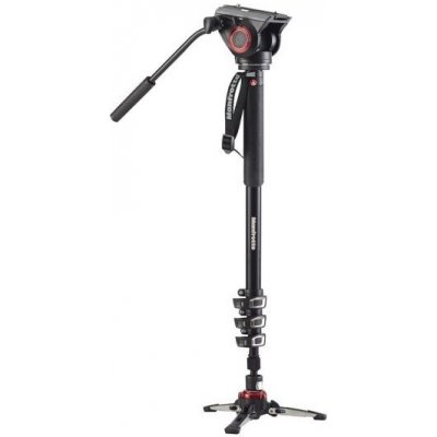 Manfrotto 4-sekčný video monopod XPRO s kvapalinovou hlavou 13465