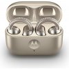 Motorola moto buds loop Sluchátka s mikrofonem Bezdrátový Klips na ucho Volání / hudba / sport / volný čas Bluetooth Béžová