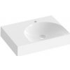 Umývadlo Ravak Lite 60x45 cm otvor pre batériu, bez prepadu XJXL1260000