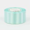 Stuha saténová - 32,9m(36 yardov) x 5 cm : svetlozelená(seledyn-mentol)