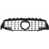 KITT Front Grille suitable for Mercedes CLA X118 C118 (2019-up) Chrome Stripes GT-R Panamericana Design
