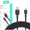 CB-NAC1 nylon USB C - USB A kabel | 1m | 3A | 60W PD | 20V