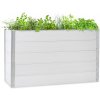 Blumfeldt Nova Grow záhradný záhon 150 x 91 x 50 cm WPC drevený vzhľad biely