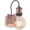 Nástenné svietidlo Ideal lux 163338 FRIDA AP1 RAME ANTICO 1xE27 60W antická meď