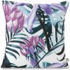 Takoy DESIGN 91 Obliečka na vankúš MALIBU z mikrovlákna s potlačou exotických listov a kvetov-HF-432728 | 40 x 40 cm