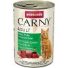 Animonda Carny Adult hovädzie morka & králik 400 g
