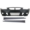 KITT Front Bumper with Side Skirts suitable for BMW 5 Series E60 E61 Non-LCI (2003-2007) M-Technik Design