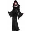 šaty DEVIL FASHION Gothic Fishtail Čierna 3XL