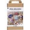 Creativ Company Kreatívna sada Craft Kit Stone Decoration Monster