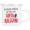 Divja Plechový hrnček pre super kolegyňu