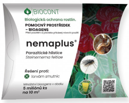 BioTomal Nemaplus parazitické hlístice proti smútivkám