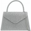 Dámska listová kabelka strieborná - Michelle Moon Alaya strieborná