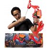Luk Nerf Dragonpower Skyblaze F0809 71 cm červený so šípmi
