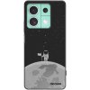 Picasee silikónový čierny obal pre Xiaomi Redmi Note 13 5G - Astronaut